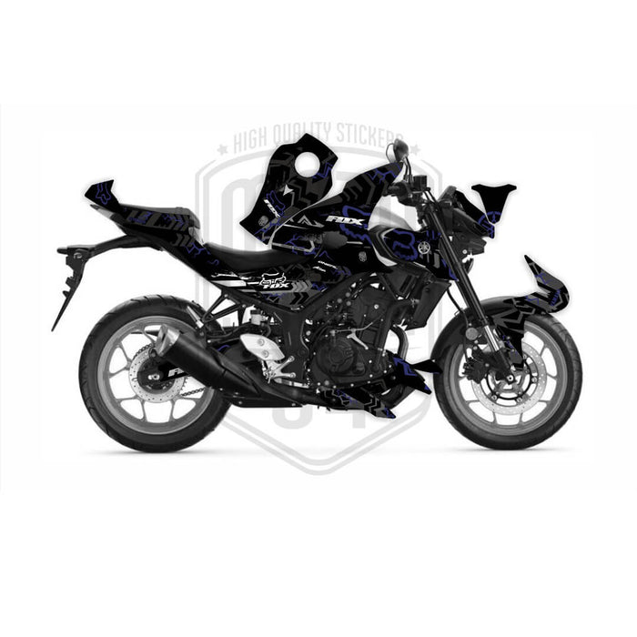 Yamaha MT03 Fox Graphic Kit fits 2020 - 2023