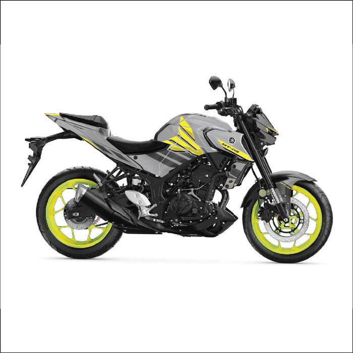 YAMAHA MT03 Funky Stripes Graphic Kit 2014-2024 Models