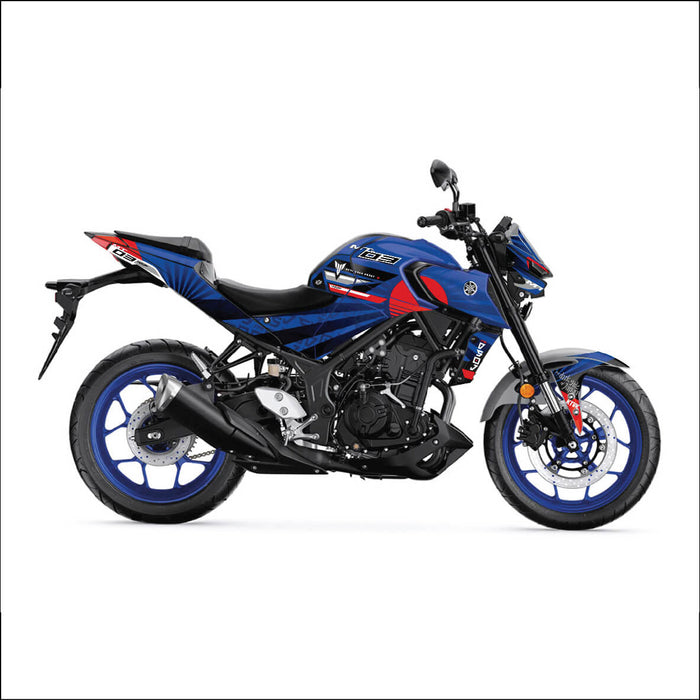 YAMAHA MT03 Sun Rays Graphic Kit 2014-2024 Models