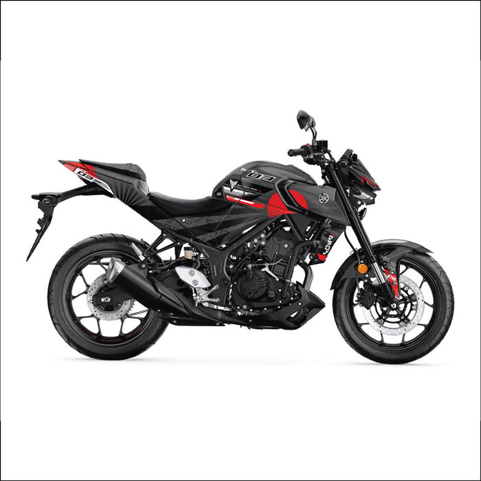 YAMAHA MT03 Sun Rays Graphic Kit 2014-2024 Models