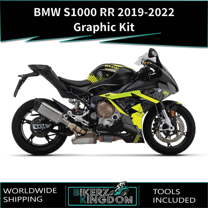 Yamaha MT07 grafische kit past op de grijze sticker van 2014 - 2017