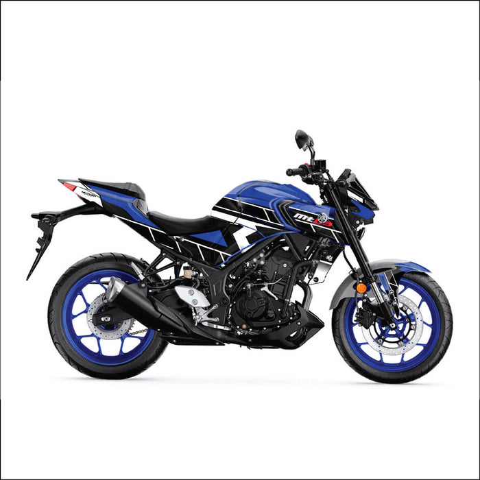 YAMAHA MT03 Lightening Graphic Kit 2014-2024 Models