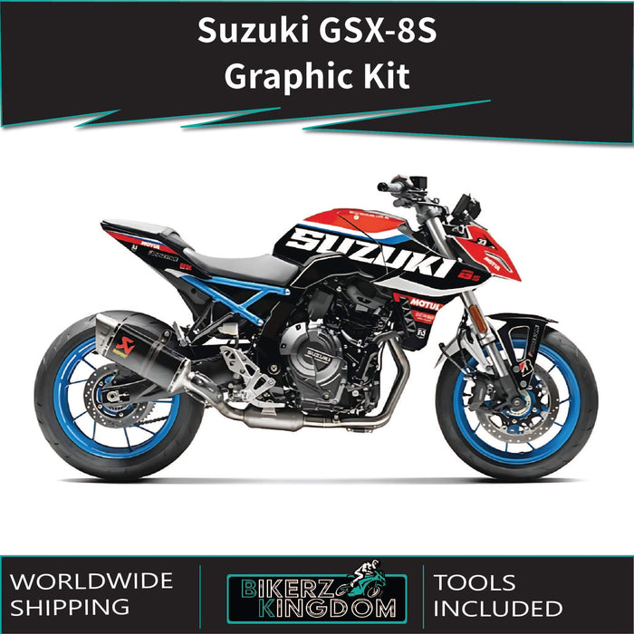 Yamaha MT07 grafische kit past op de grijze sticker van 2014 - 2017