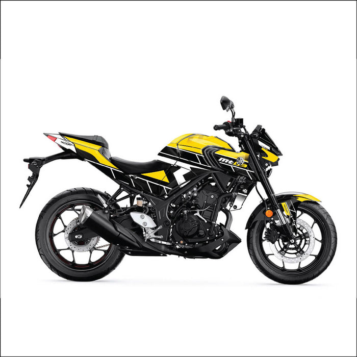 YAMAHA MT03 Lightening Graphic Kit 2014-2024 Models