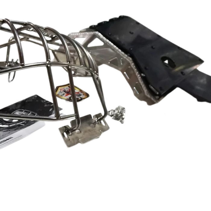 Husqvarna Cage Style Bash Skid Plate with Pipe Guard 2020-2023 Model